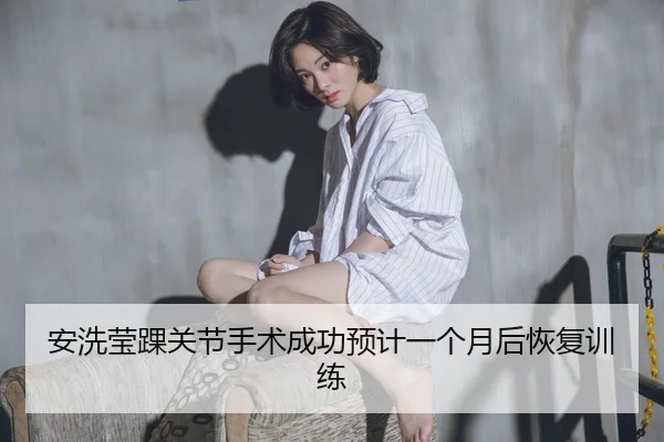 安洗莹踝关节手术成功预计一个月后恢复训练